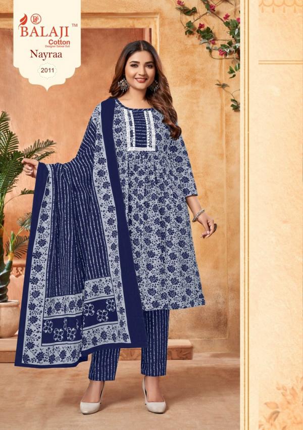 Balaji Nayraa Vol-2 – Nayra Cut Kurti With Pant Dupatta